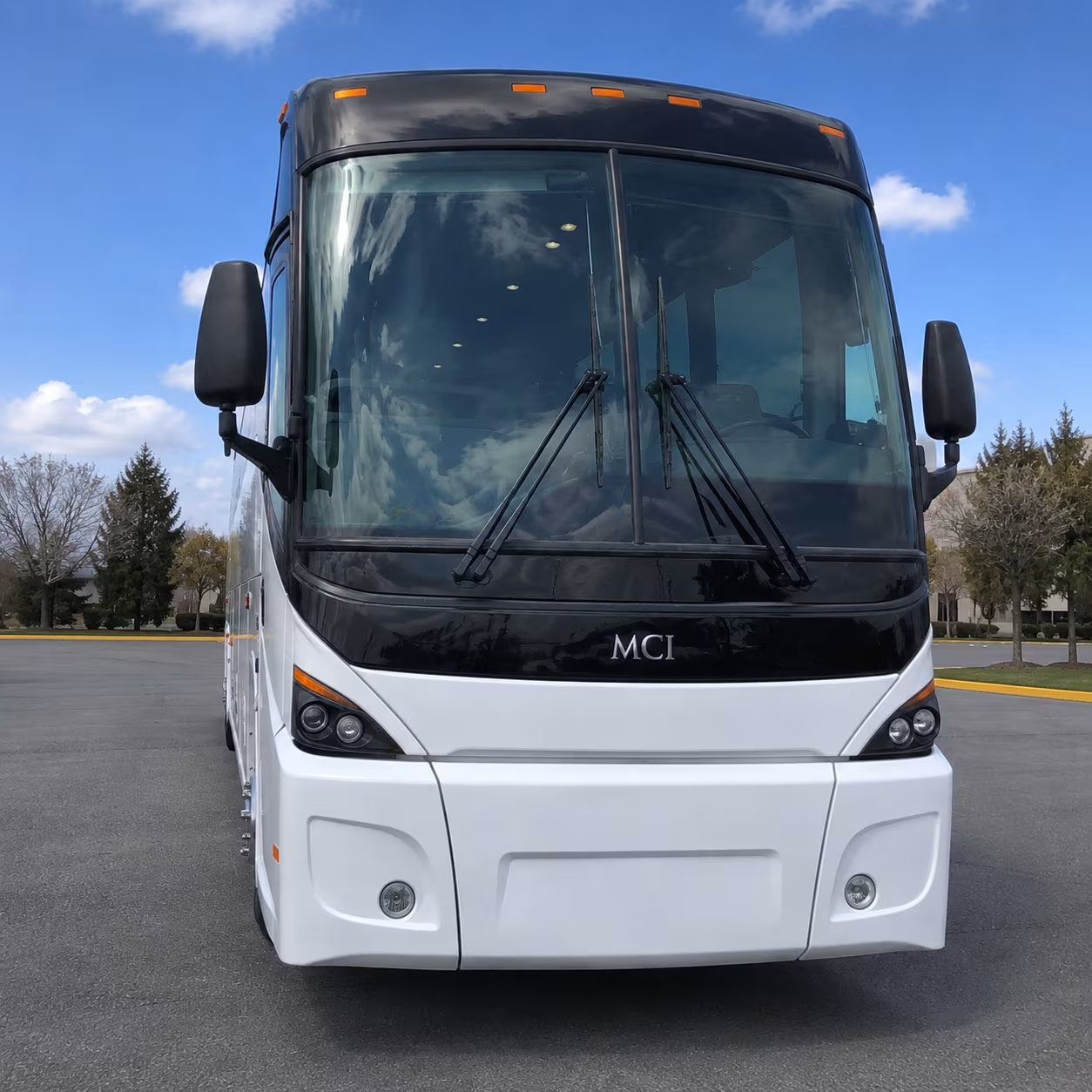 apple valley charter bus interior