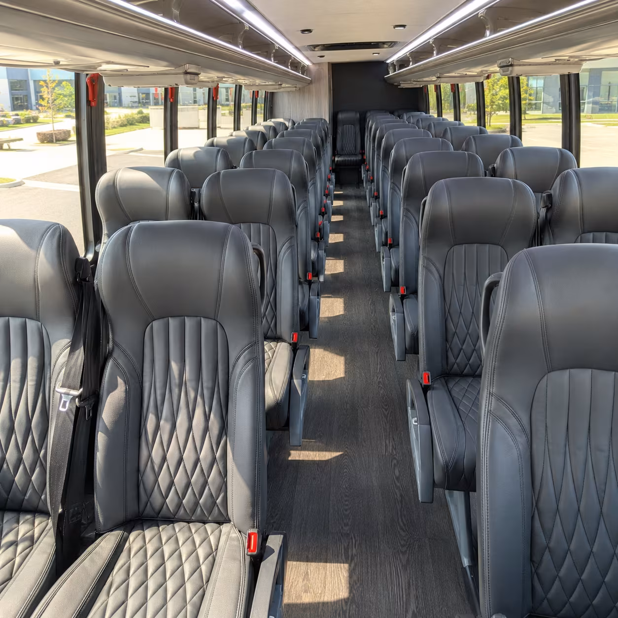 apple valley employee transportation onboard seating