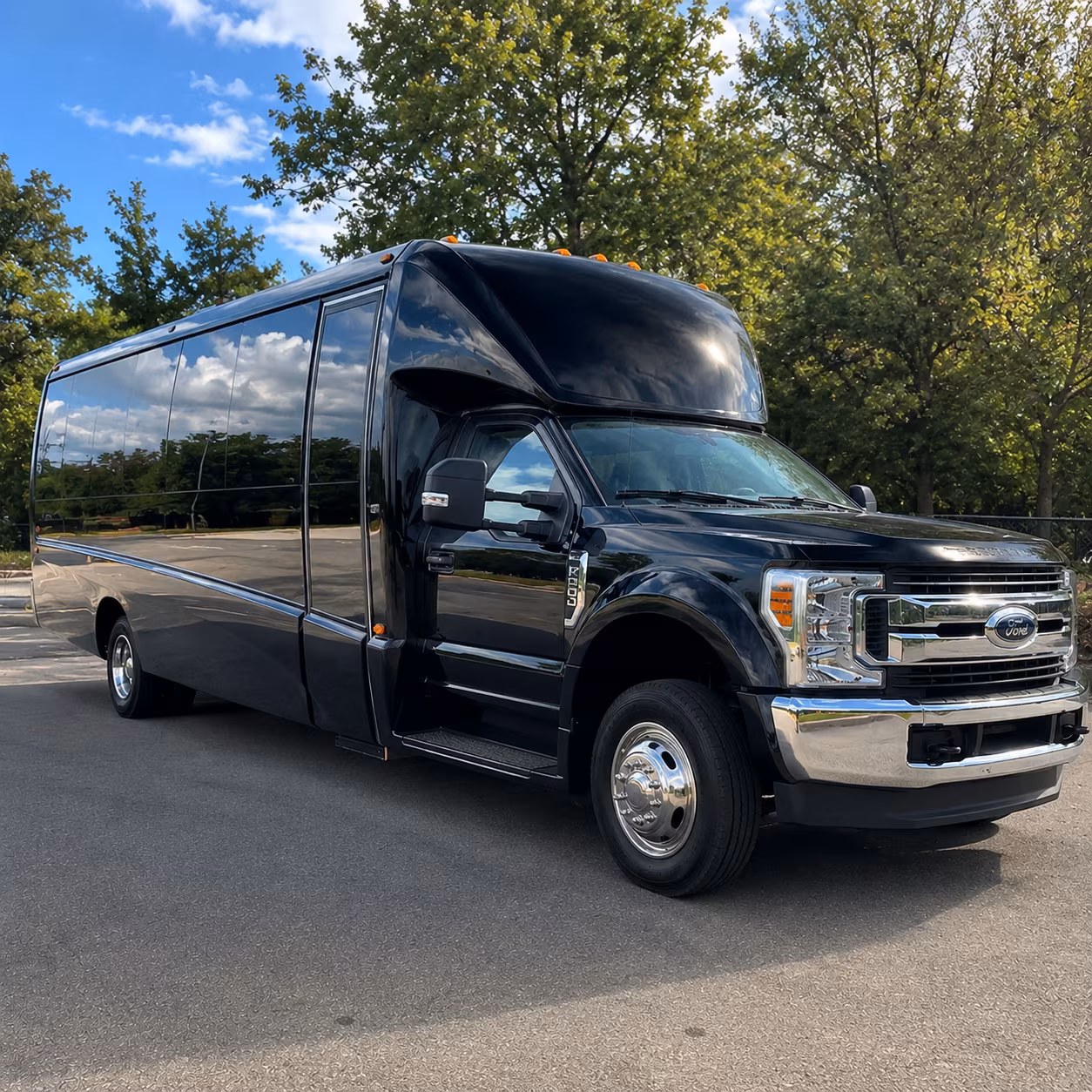 apple valley private event transportation onboard seating